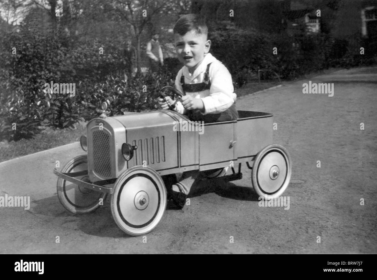 My first car, historic photograph, around 1928 Stock Photo