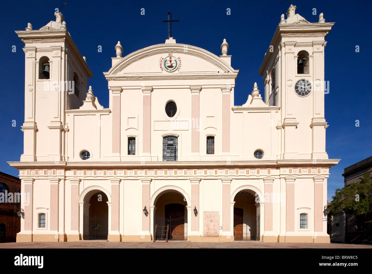 Cathedral de Asuncion, Paraguay Stock Photo