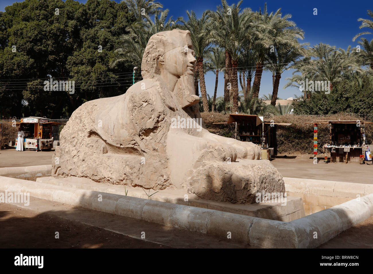 Alabaster Sphinx, Memphis, Egypt, Arabia, Africa Stock Photo - Alamy
