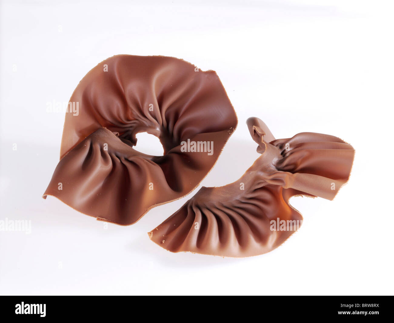 Milk chocolate fan Stock Photo - Alamy