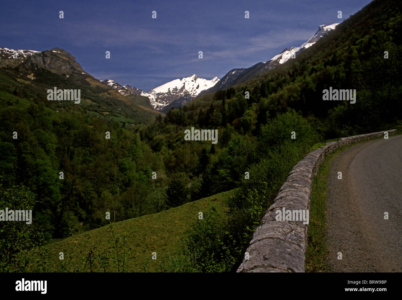 route D918, route D 918, mountain road, Pyrenees National Park