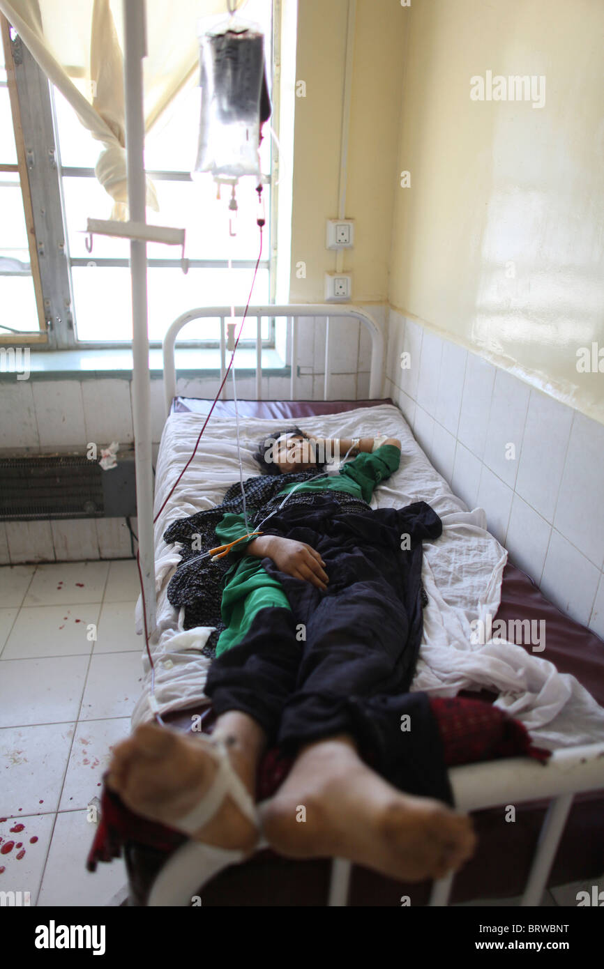 female health care in Afghanistan Stock Photo