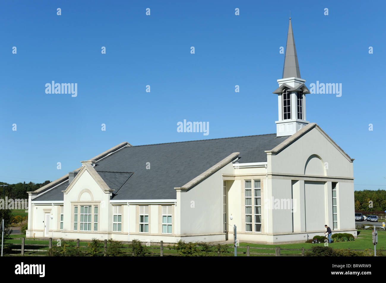 The Church of Jesus Christ of Latter-day Saints at Lawley in Telford Shropshire Stock Photo