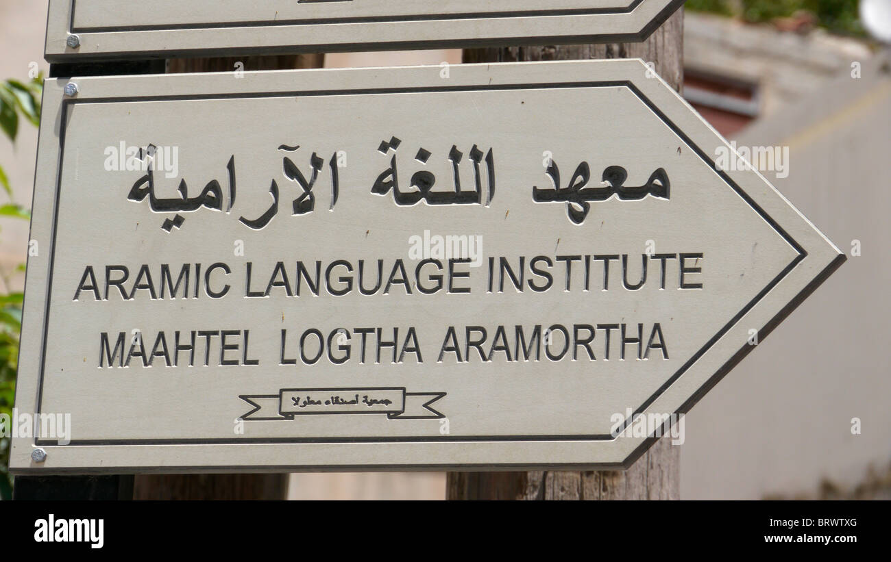 SYRIA Maalula, the last remaining village in Syria where Aramaic is