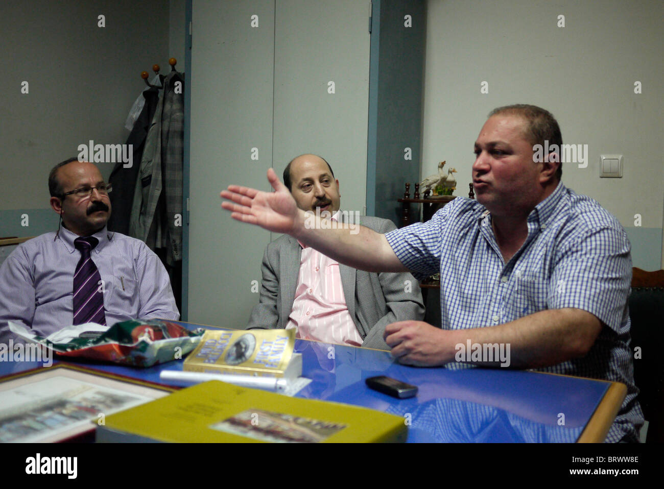 TURKEY Armenians of Istanbul, meeting at the Vakifli Club. photo by Sean Sprague Stock Photo