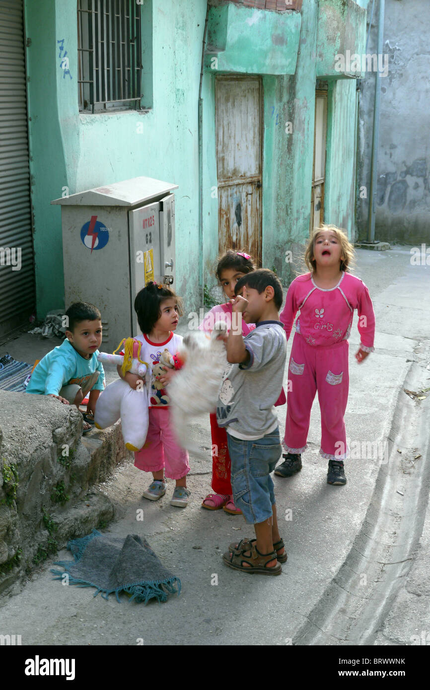 TURKEY Street scene in the old historic quarter. Antakya (formerly Antioch) in Hatay Province. photo by Sean Sprague Stock Photo