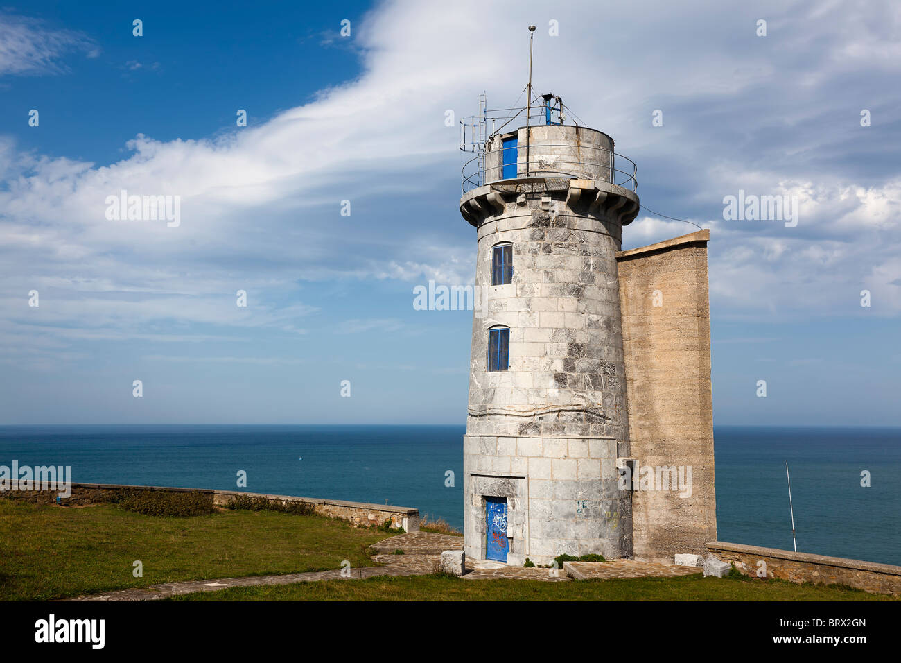 Matxitxako cape, Bermeo, Bizkaia, Spain Stock Photo