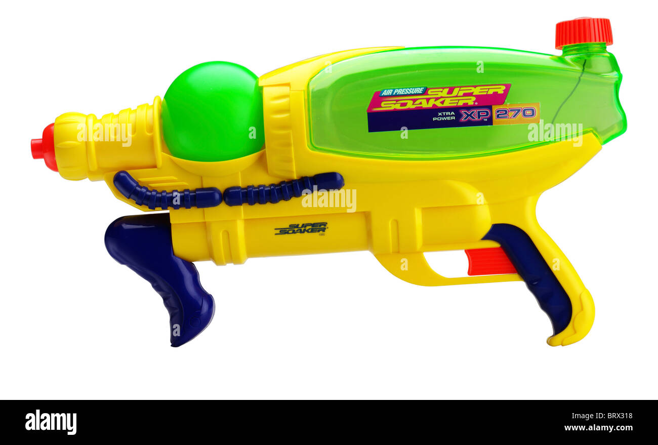 Toy water pistol Stock Photo