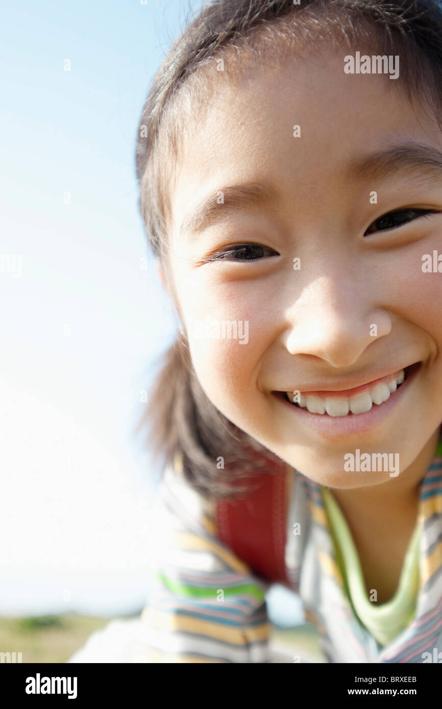 Close up Portrait of Young Girl Stock Photo - Alamy
