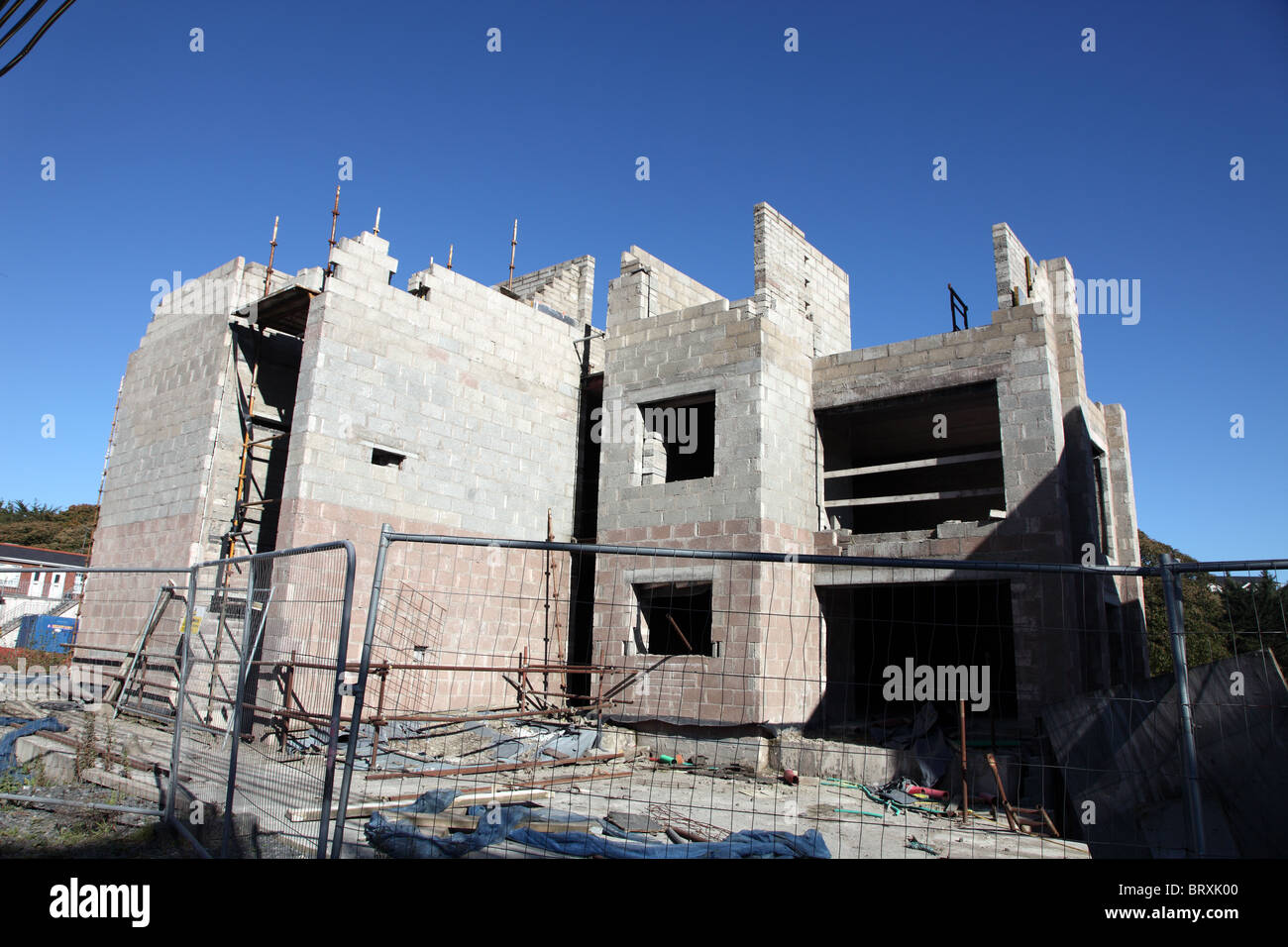 Ghost housing estate, Carrickmacross, County Monaghan, Ireland, work