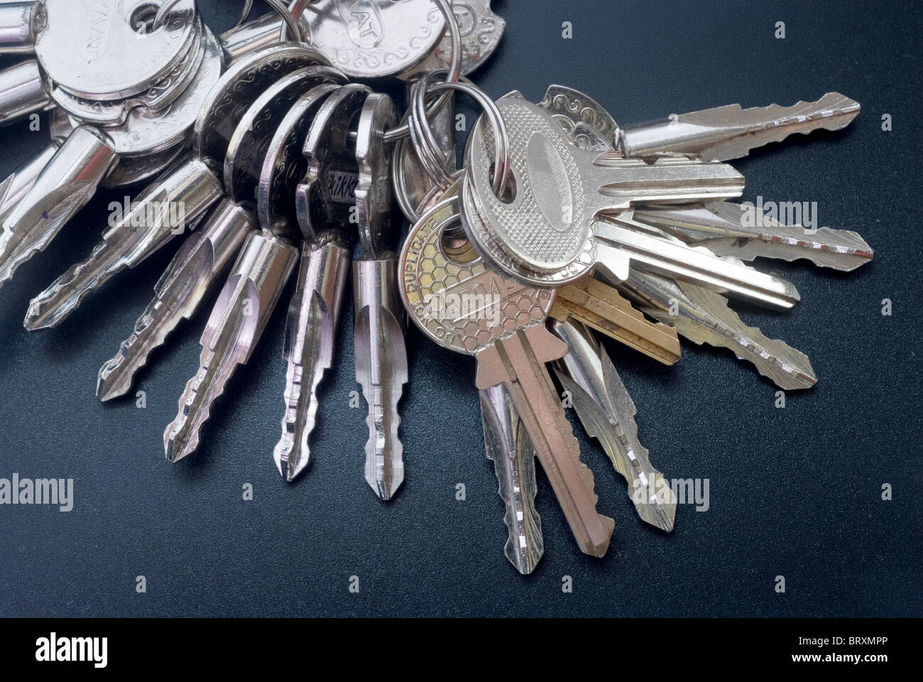Ring of keys Stock Photo Alamy