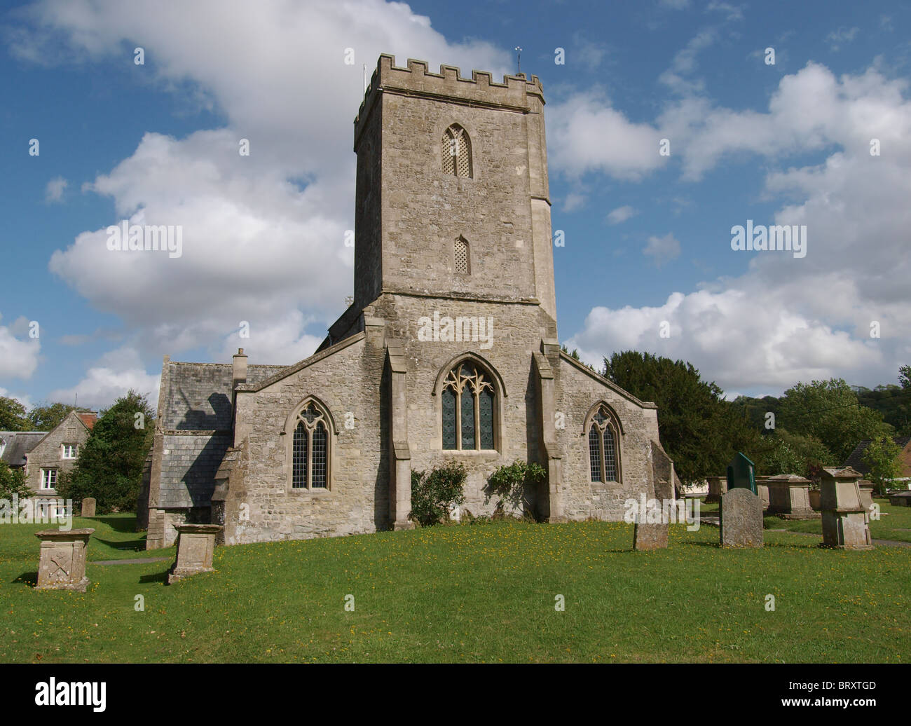 West Lavington Church All Saints High Resolution Stock Photography and