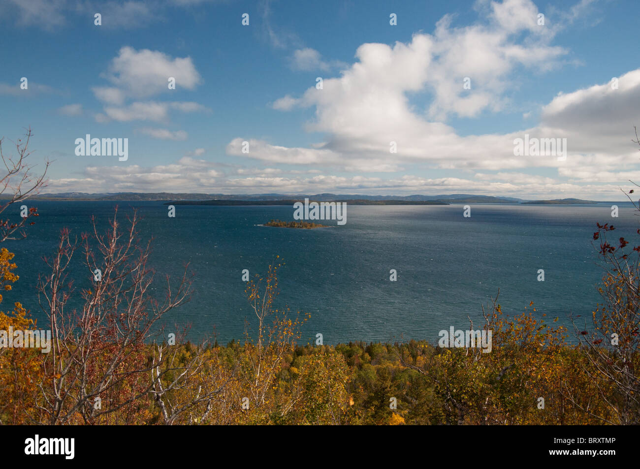 Overlooking Manitowaning Bay from Manitoulin Island Stock Photo Alamy
