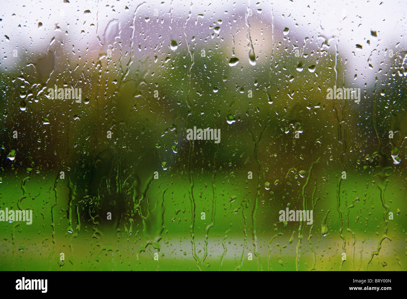 Rain Stock Photo