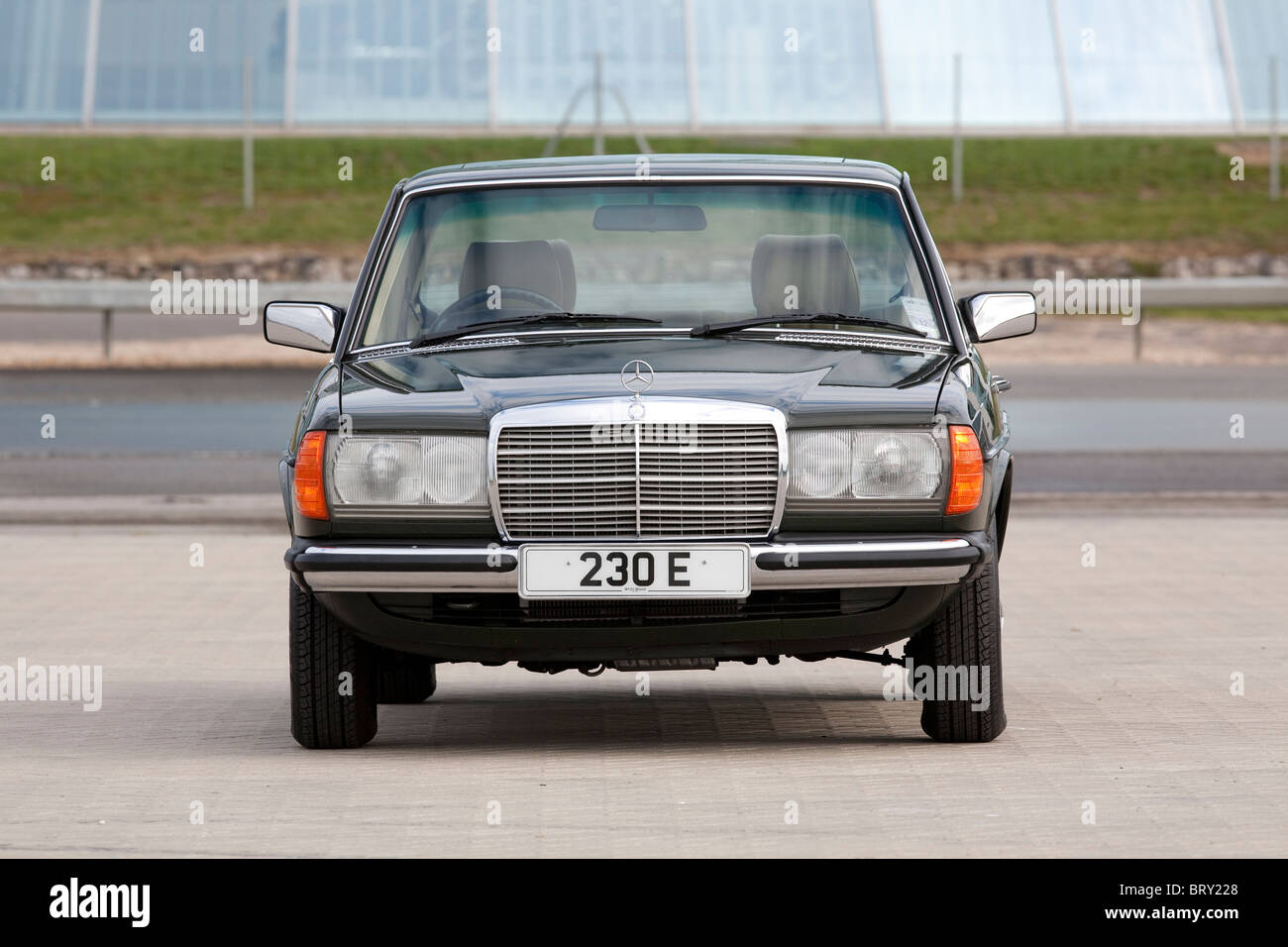 Classic Mercedes-Benz W123 1970's saloon car. Photo:Jeff Gilbert Stock Photo