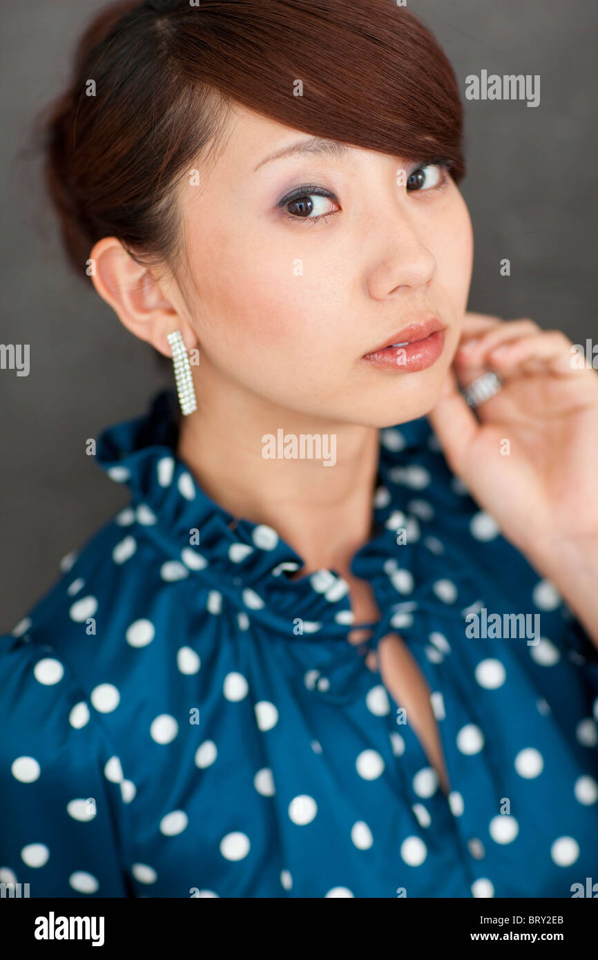Close up shot woman dressed hi-res stock photography and images - Alamy