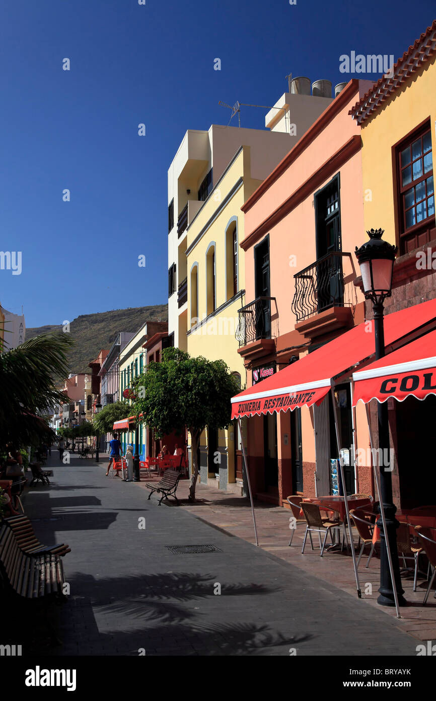 Canary Islands, La Gomera, San Sebastian de la Gomera, Old Town Stock Photo Alamy