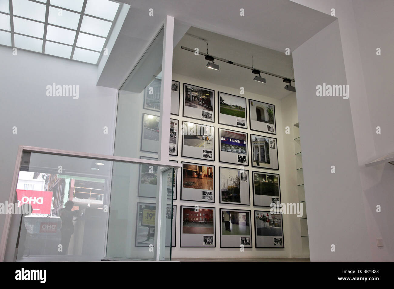 Contemporary Art Gallery La Fabrica Madrid Spain Stock - 