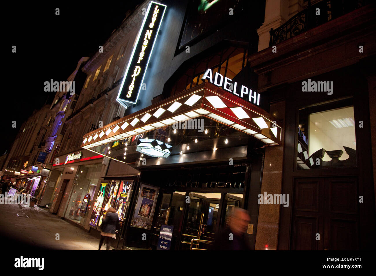 Adelphi Theatre, Strand, London Stock Photo