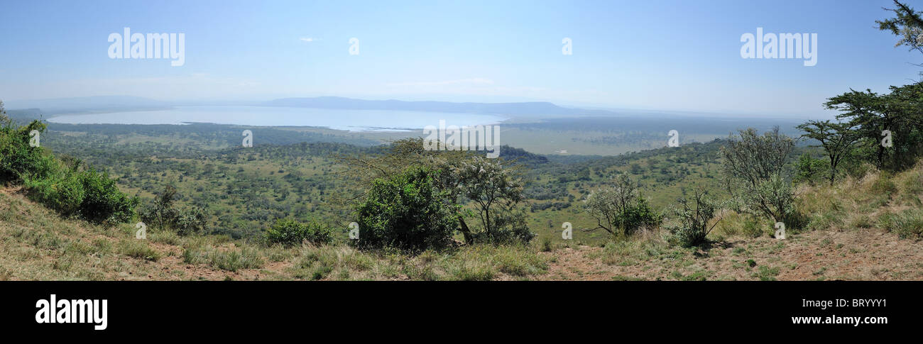 'Out of Africa' view point - Lake Nakuru National Park - Kenya - East Africa Stock Photo