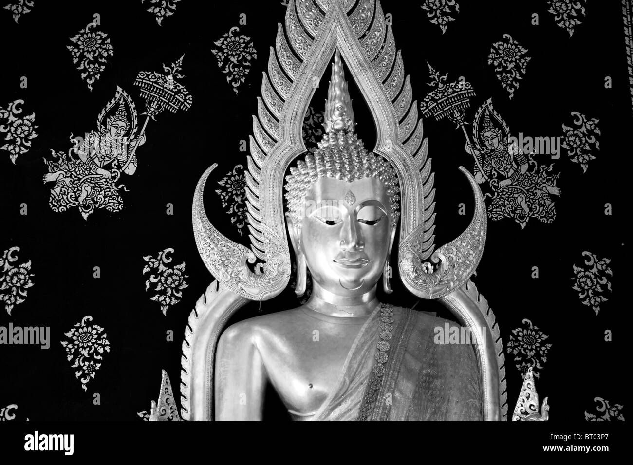 Buddha Statue in Phrae, Thailand Stock Photo Alamy
