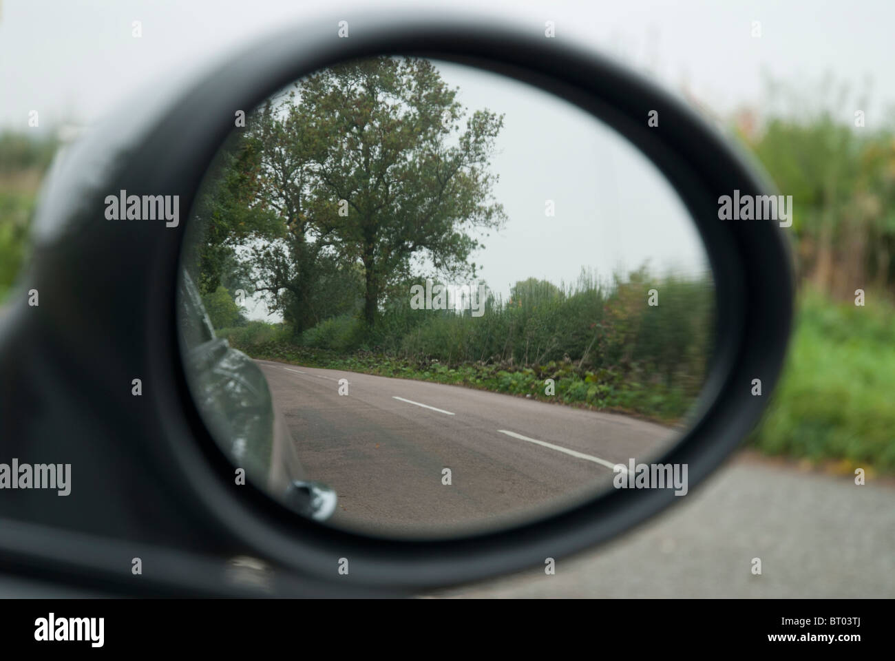Car Wing Mirror Stock Photo Alamy