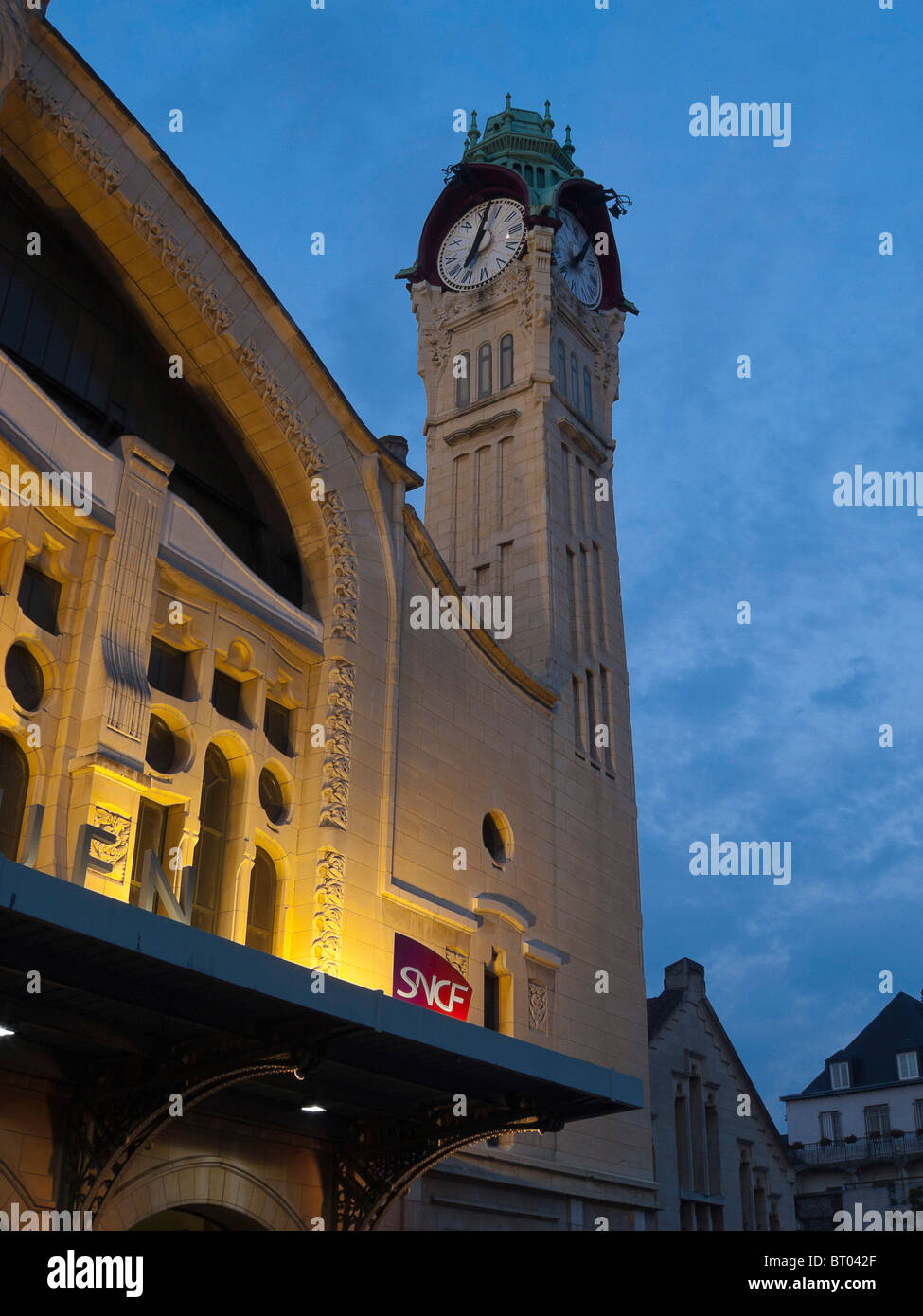 Gare du Rouen, rouen station Stock Photo Alamy
