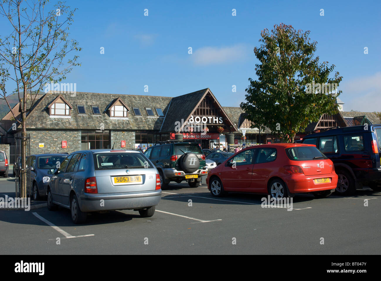 Booths supermarket in the town of Keswick, Cumbria, England UK Stock