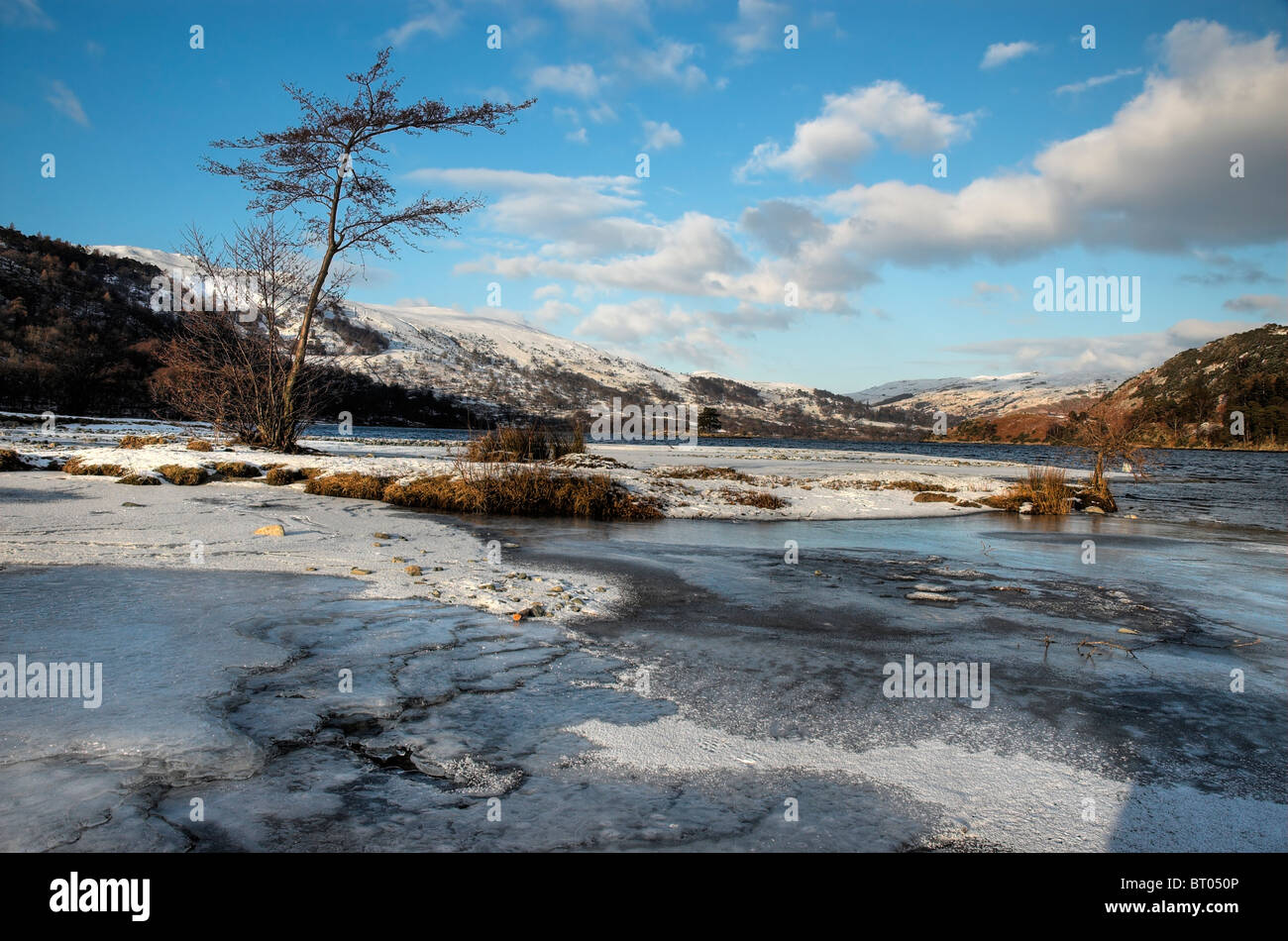 Winter at Ullswater Stock Photo