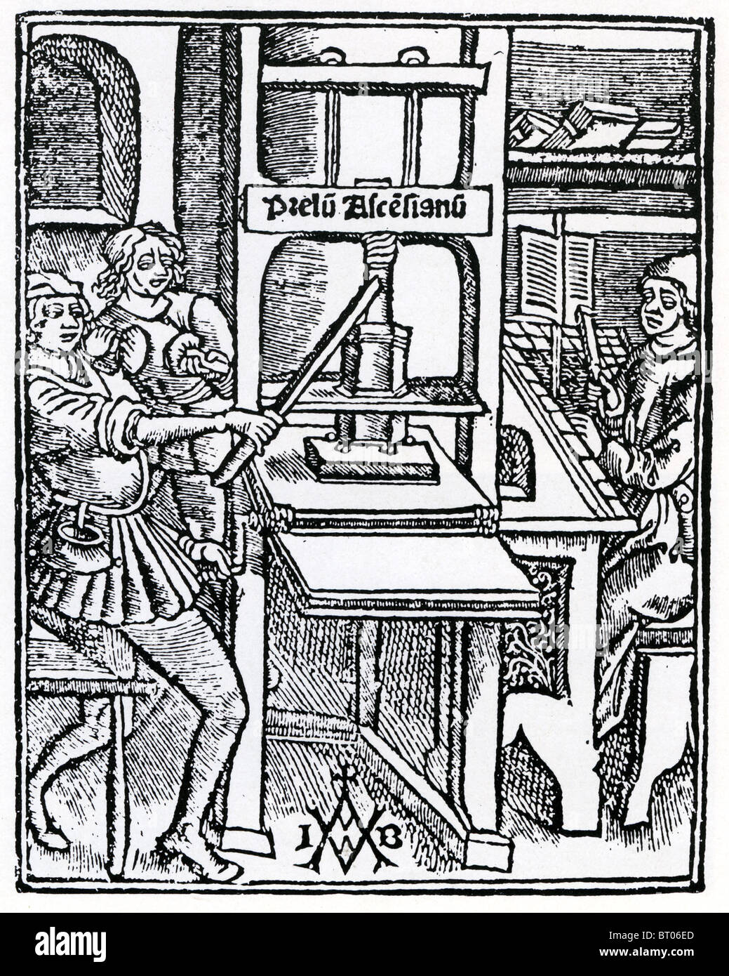 German printing press in 1522 hires stock photography and images Alamy