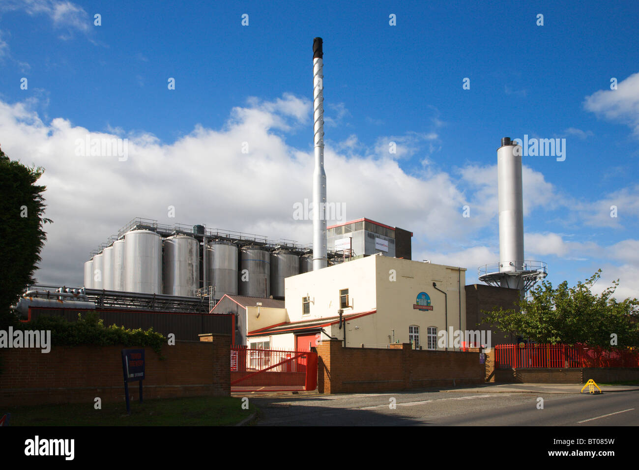 Tower Brewery on Wetherby Road Tadcaster North Yorkshire England Stock
