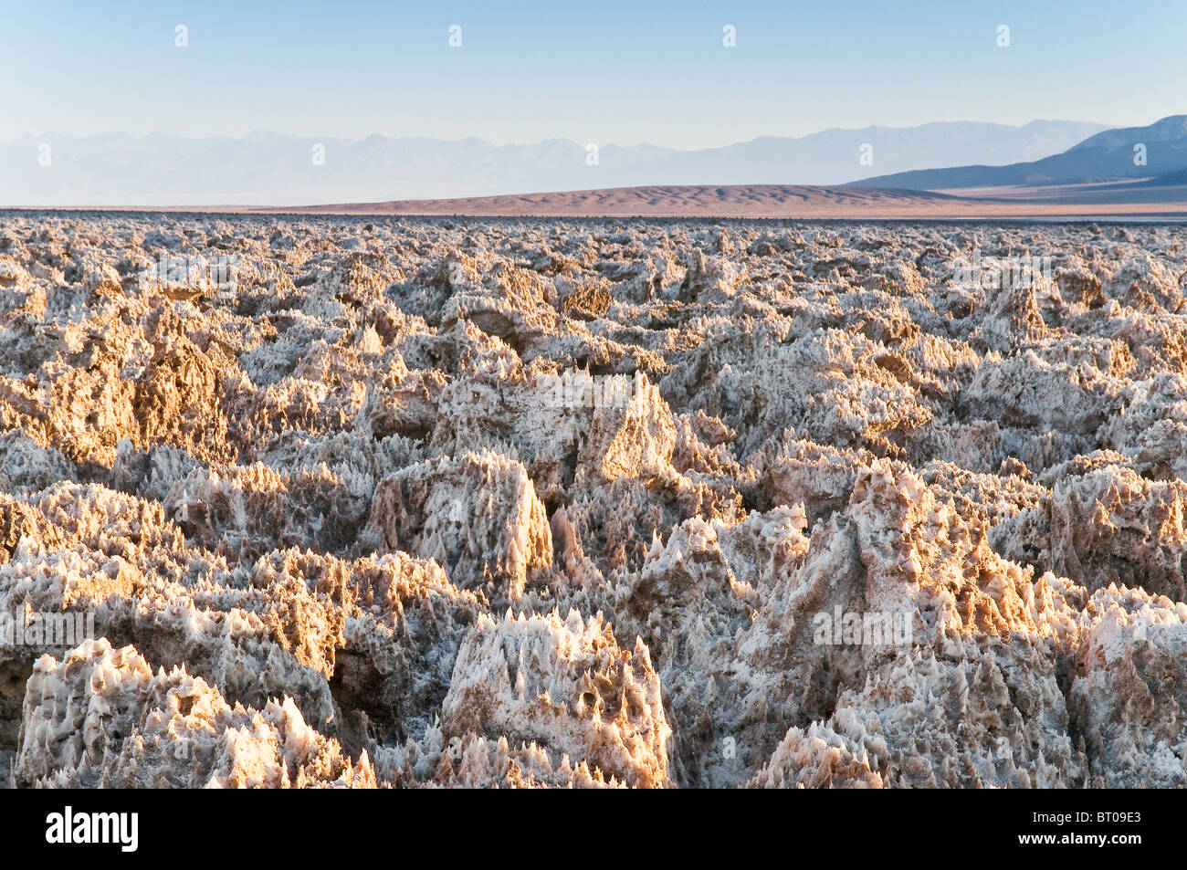 Devils golf course death valley national park hi-res stock photography ...