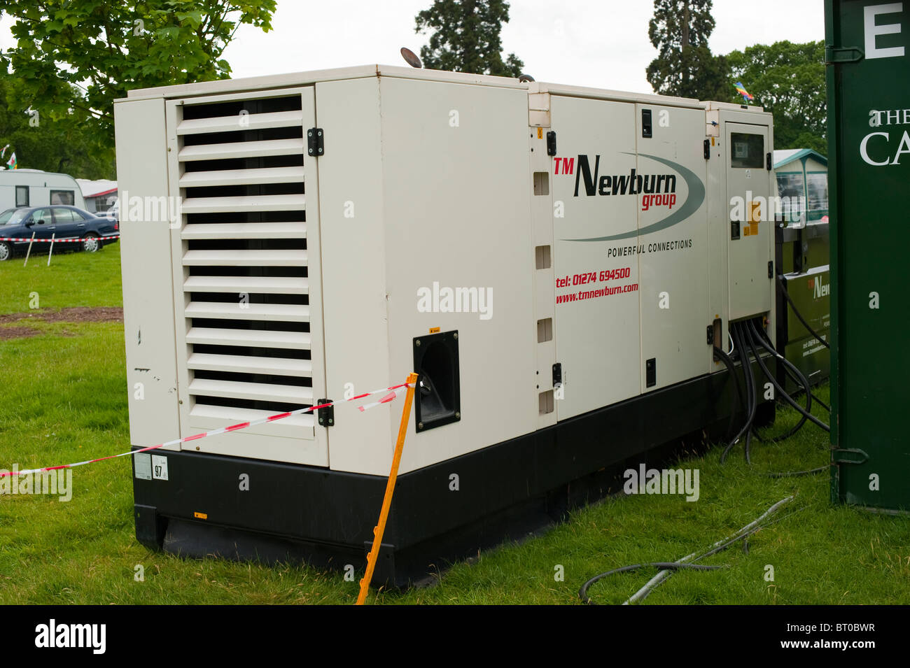 Large Newburn Portable Generator Genset Temporary power Supply Stock Photo 31971459 Alamy