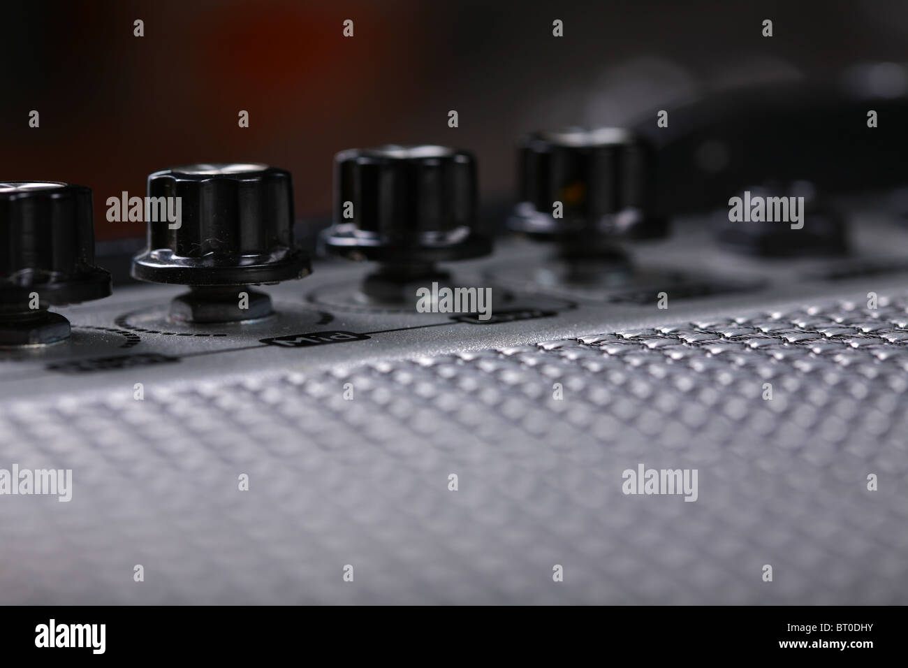 amplifier knob Stock Photo Alamy