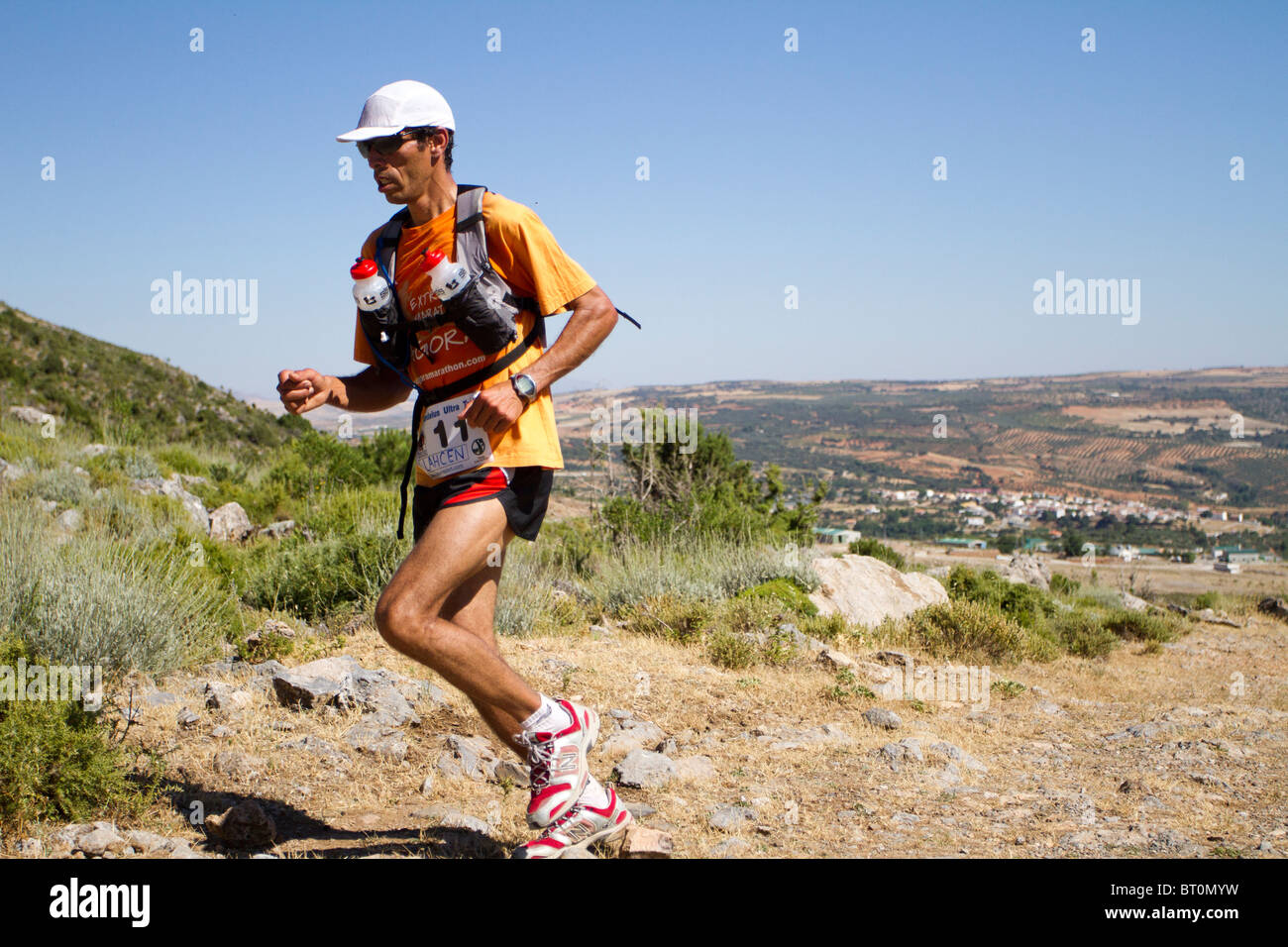 Extreme Distance Runner Lahcen hi-res stock photography and images - Alamy
