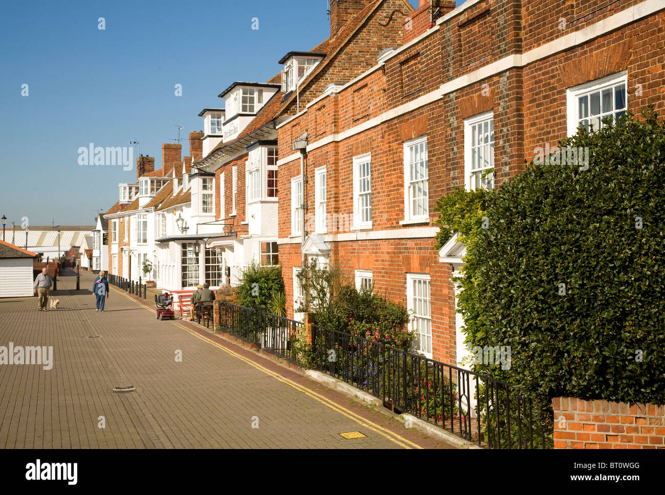 Quayside house Burnham on Crouch Essex England Stock Photo Alamy