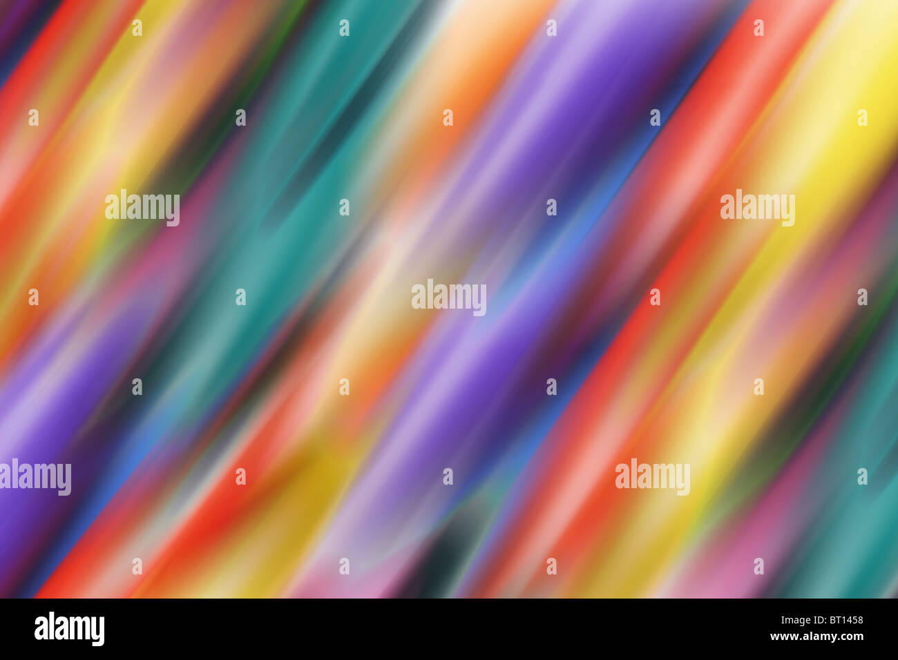Abstract diagonal and overlapping multicolor background Stock Photo