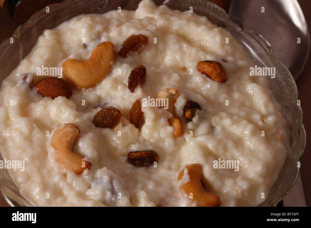 Zafrani kheer is a Saffron flavored sweetened milk with rice ghee and