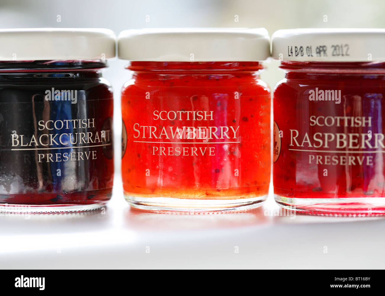 Local Scottish Jam produce Stock Photo Alamy