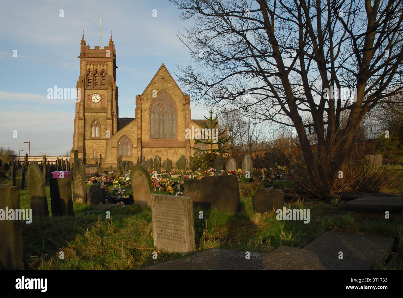 The parish Church of St Michael, Garston, Liverpool, Merseyside