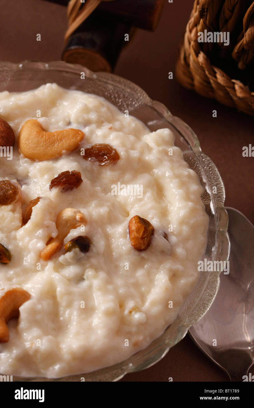 Zafrani kheer is a Saffron flavored sweetened milk with rice ghee and