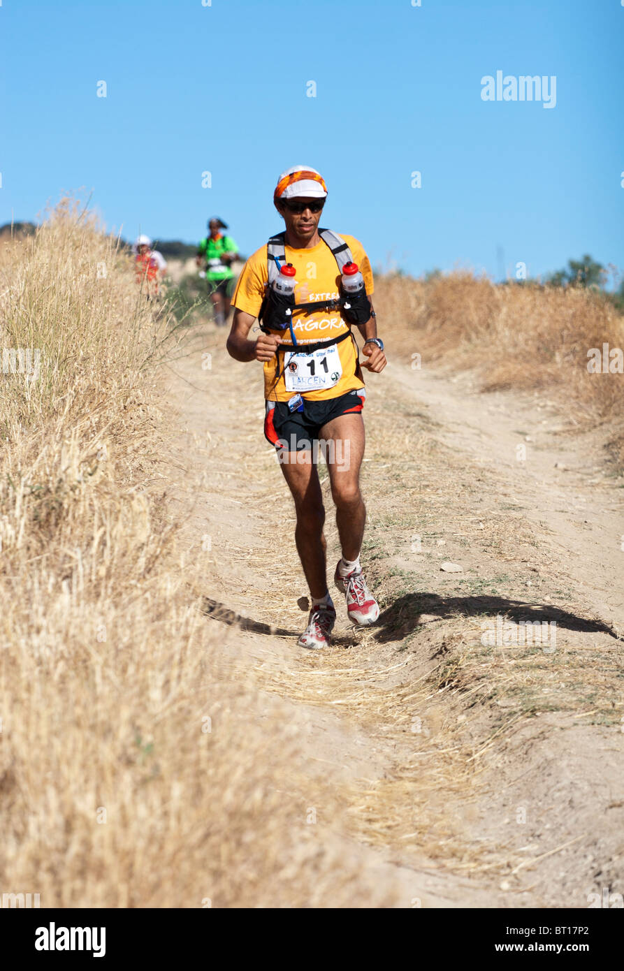 Extreme Distance Runner Moroccan extreme distance runner lahcen hi-res stock photography and ...