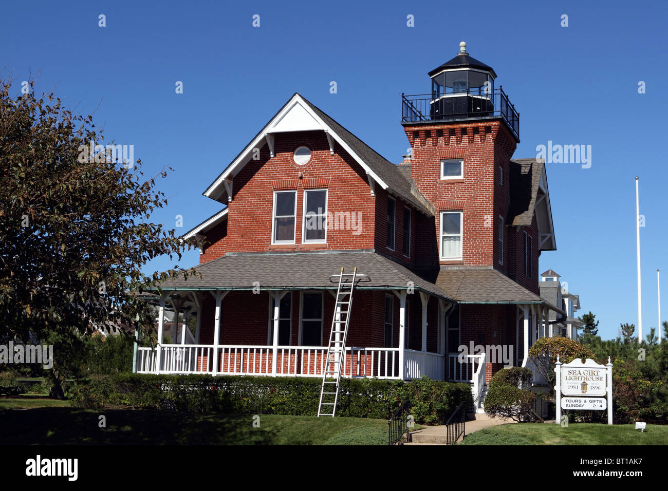 The Sea Girt Lighthouse. Sea Girt, New Jersey, USA Stock Photo Alamy