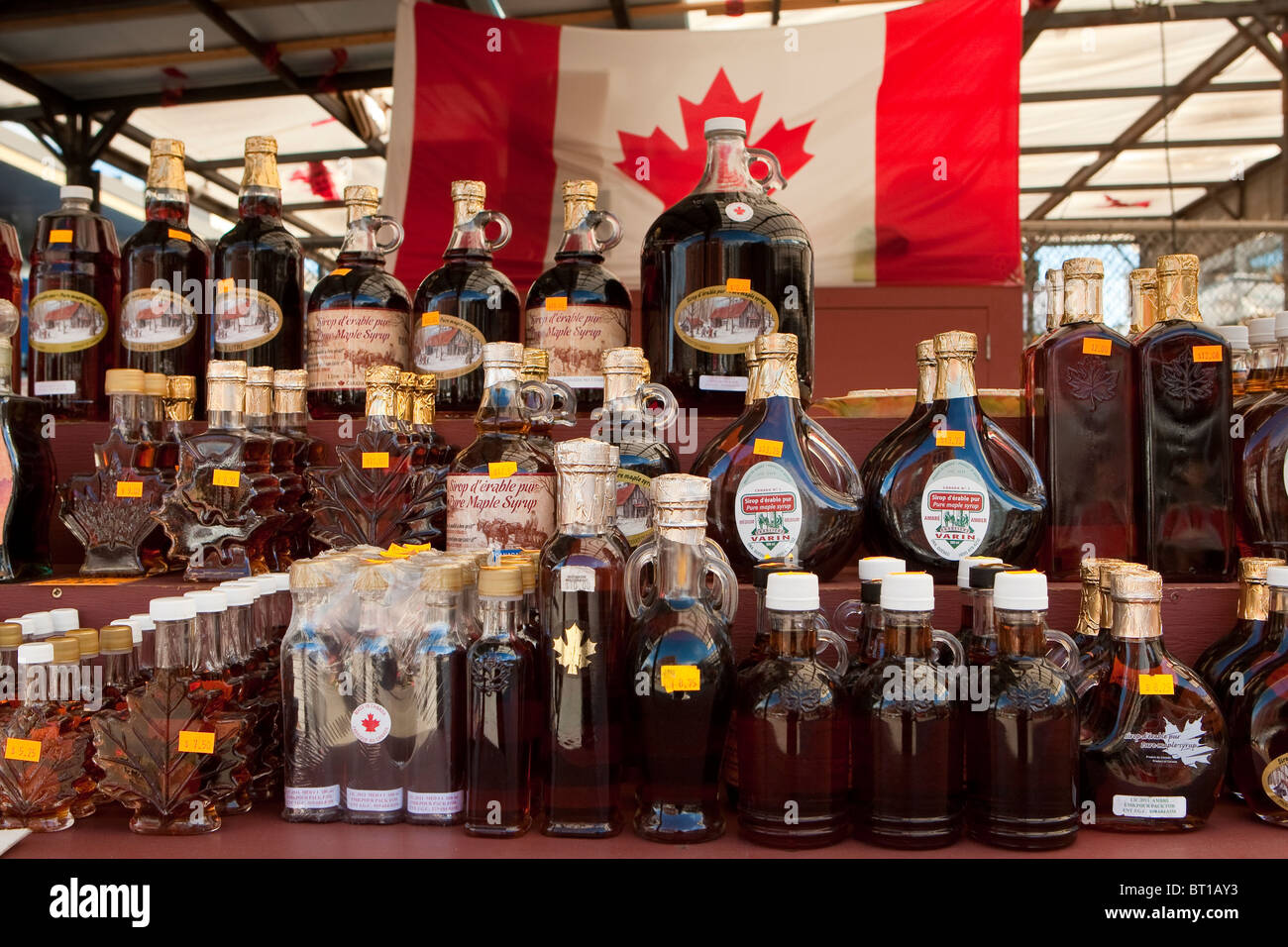 Ottawa maple syrup stall market hires stock photography and images Alamy