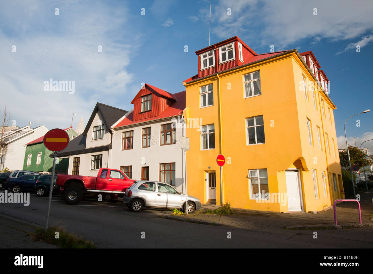 Housing in Reykjavik, Iceland Stock Photo Alamy