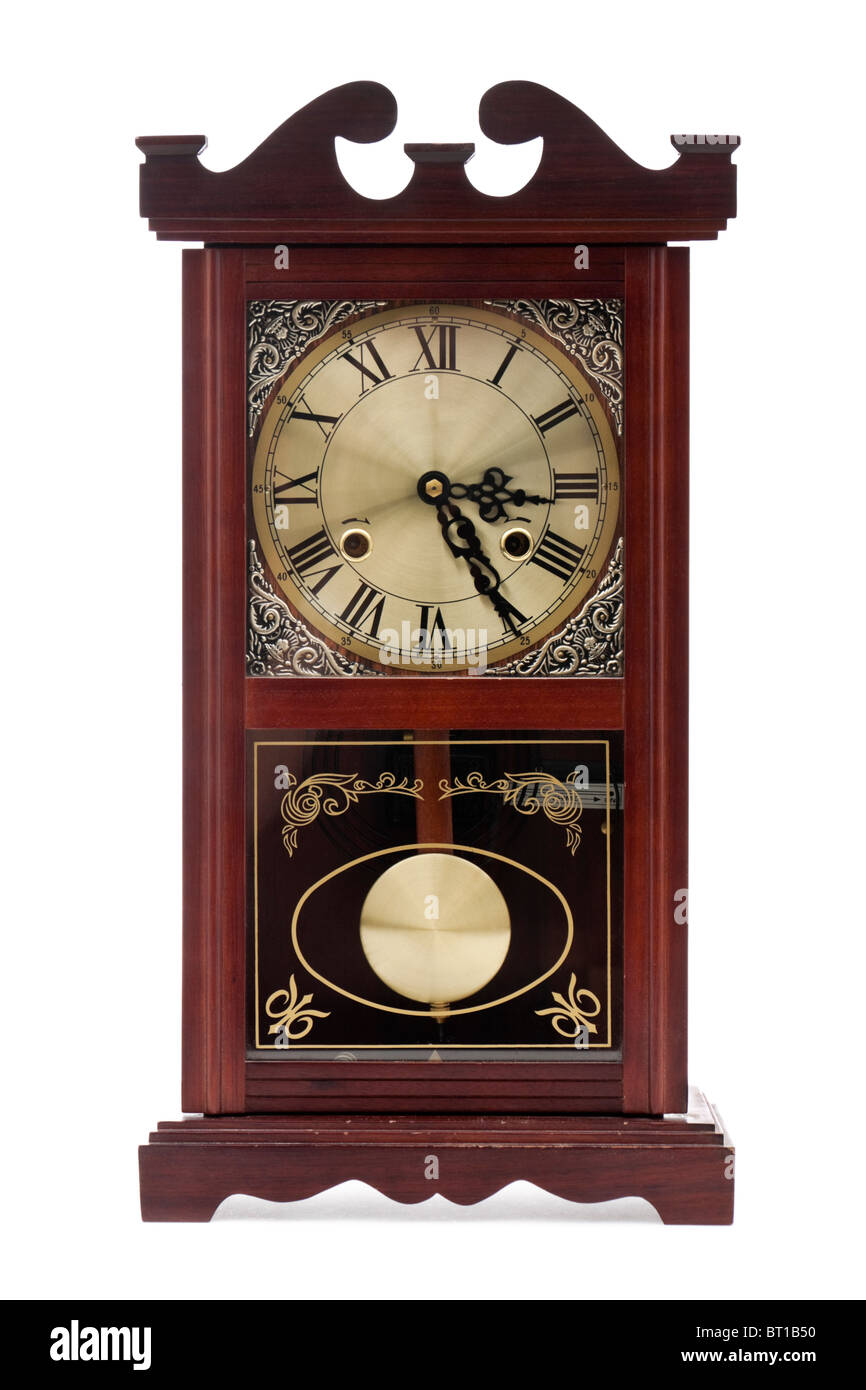 Antique Clock Pendulum Movement Chime Leonardo Da Vinci Wall Reproduction NEW 