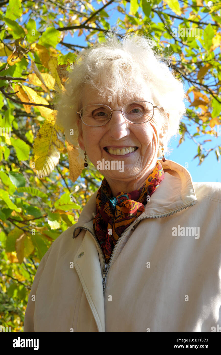 White Haired Old Lady Stock Photos White Haired Old Lady Stock