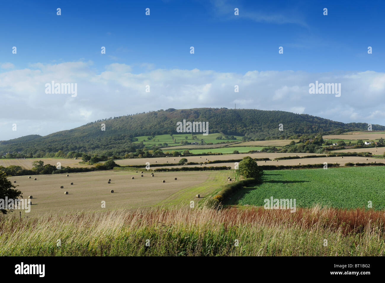The Wrekin hill in Shropshire England Uk Stock Photo