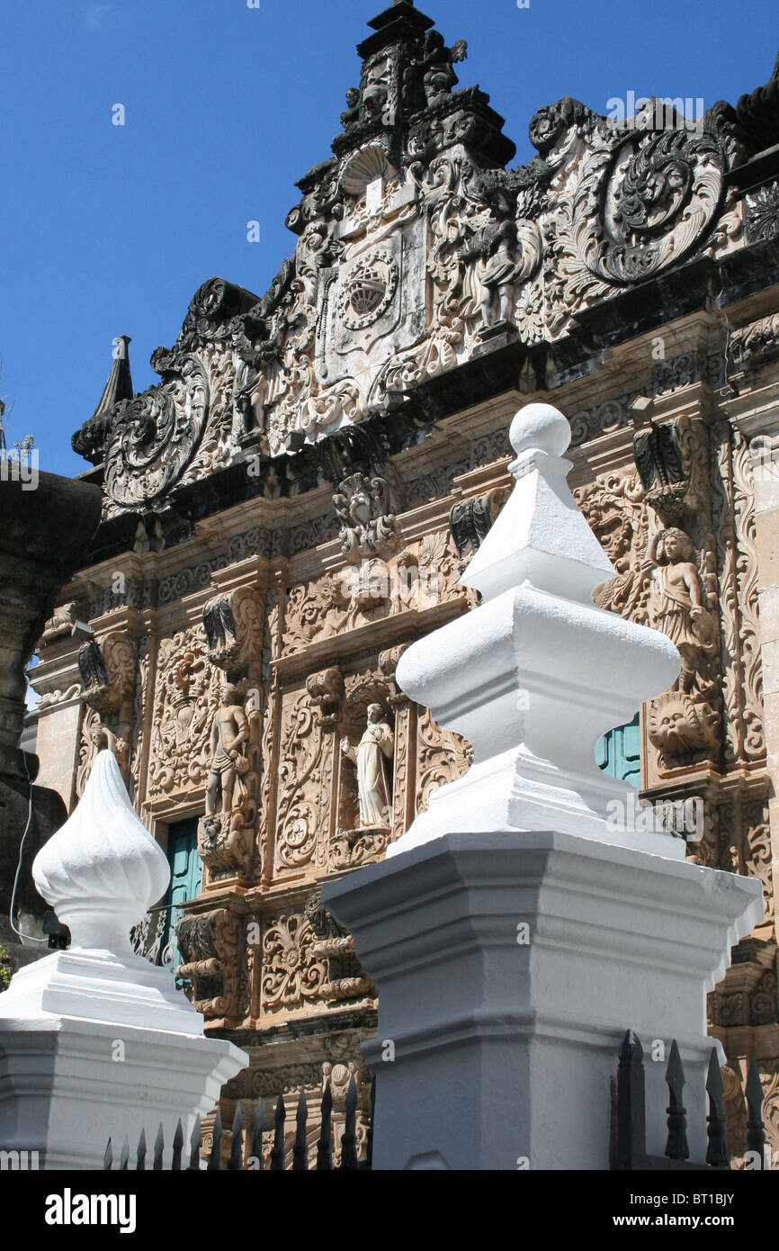 Church gates Salvador, Brazil Stock Photo