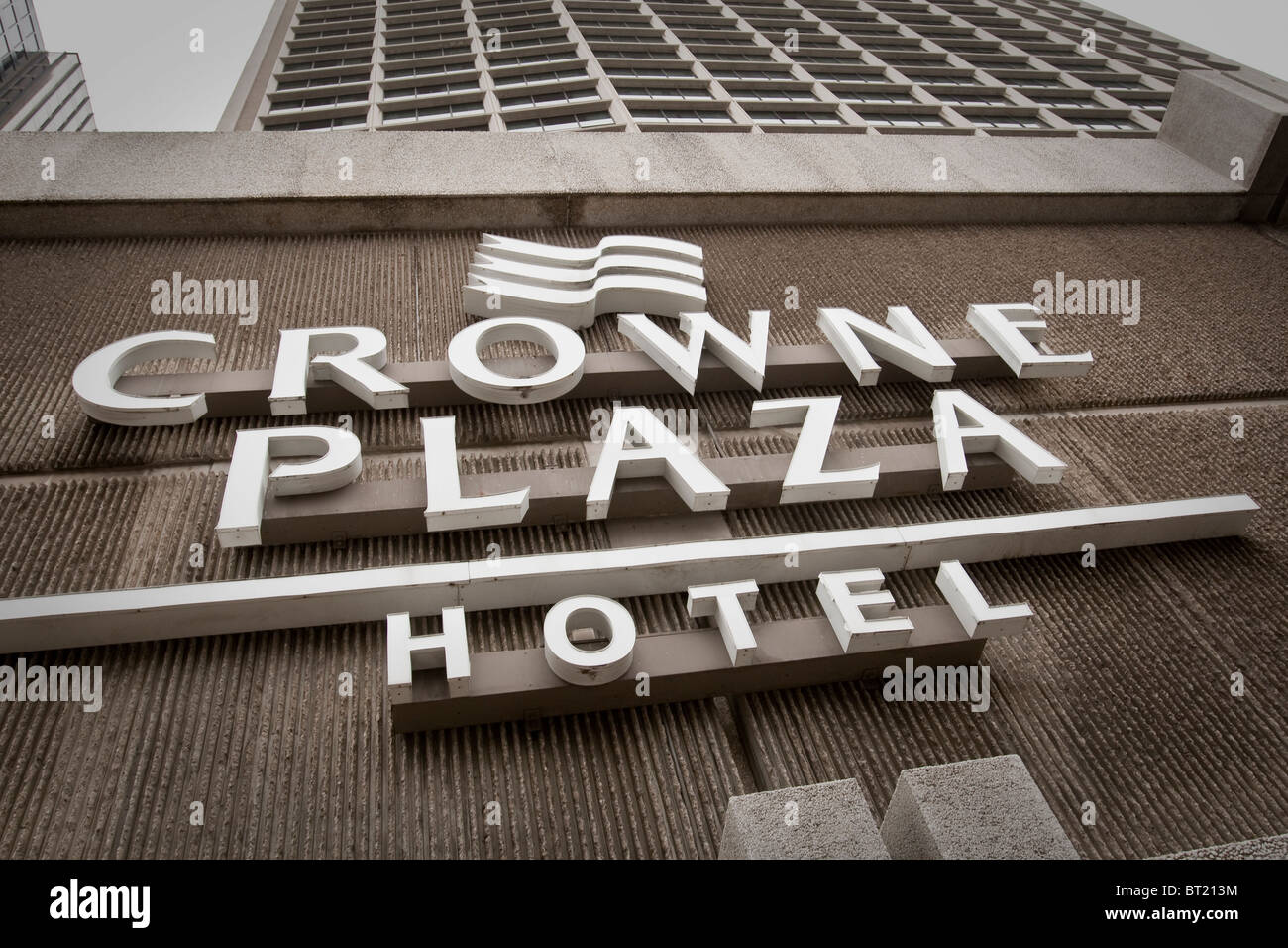 The Crowne Plaza Hotel is pictured is Ottawa Sunday September 26, 2010 Stock Photo